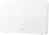 HUAWEI Router 4G+ CPE 5, B636, Router SIM LTE, Cat 7+, DL 400Mbps/UL 200Mbps, Wi-Fi 6 AX3000, 1 LAN/WAN+3 LAN, Copertura del Segnale di Livello Industriale, 30 Mesi di Garanzia