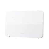 HUAWEI Router 4G+ CPE 5, B636, Router SIM LTE, Cat 7+, DL 400Mbps/UL 200Mbps, Wi-Fi 6 AX3000, 1 LAN/WAN+3 LAN, Copertura del Segnale di Livello Industriale, Bianco