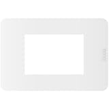 BTICINO MatixGO Placca materiale tecnopolimero Bianco JA4803JW Placca MatixGO 3 moduli
