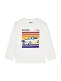 Mayoral Shirt m/l Serigrafia Macchina per Bambini e Ragazzi Panna 6 Anni (116cm)