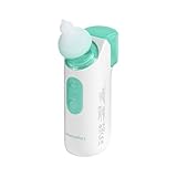 Bebeconfort Aspiratore Nasale Neonato Elettrico, 0 mesi +, Nebulizzatore e Aspiratore 2 in 1, Pulizia Naso Neonato Rapida e Silenziosa, 2 Ricambi Morbidi in Silicone, Facile da Pulire