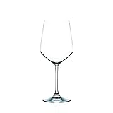 RCR Cristalleria Italiana S.p.a. Linea Universum | Calici da Acqua e Vino in Vetro Bicchieri Moderni, 6 cm, 6 unità