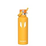 Super Sparrow Borraccia Termica, Acciaio Inox Bottiglia Termica - 750ml - Senza BPA Borracce, Borraccia Bambini per Scuola, Sport, Campeggio, Yoga, Palestra, Ciclismo