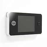 Yale Spioncino Elettronico Digitale 45-0500-1432-00-5001 Ottone, Visualizzazione dal Vivo, Telecamera di Alta Qualità, Angolo di Visione 105°, Sostituisce lo Spioncino Meccanico della Porta