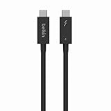 Belkin Cavo Thunderbolt 4 attivo, connessione USB Type-C con Power Delivery PD da 100W e compatibilità con USB 4, TB3, MacBook Pro, iPhone 16, Samsung Galaxy, eGPU e altro, 2 m