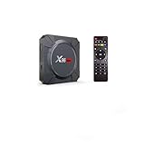 Box TV Android 14.0, X96max Android TV Box 2GB RAM 16GB ROM box Android TV Quad Core Arm Cortex A53, Android Box Support 2.4/5.0GHz 100M Ethernet USB 3.0/2.0 TV Box Android Lettore multimediale