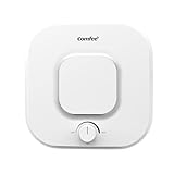 Comfee' Scaldabagno Elettrico 10 Litri D10-15Veo Classe A, Sopra Lavello ad Accumulo - Leggero, Compatto Facile da Installare – Ideale per Piccole Utenze