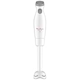 Moulinex Easychef DD45A1 – Frullatore a immersione, 450 W, 2 velocità, lame Zelkrom, bianco