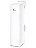 TP-Link CPE510 Outdoor Access Point Esterno Wi-Fi N300 Mbps, 5Ghz 13dBi, Passive Poe, Bianco, Collegamenti Wi-Fi a Lunga Distanza, Funziona in Coppia