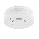 Smartwares Rivelatore di fumo - Sensore ottico - Durata: 10 anni - Batteria sostituibile per 1 anno - Pulsante di test - 85 dB - 10.044.62
