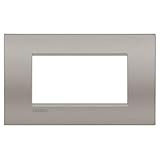 Bticino Placca Livinglight Air 4 Moduli, Sabbia