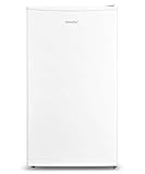 COMFEE' RCU60WH2(E) 60L Congelatore Verticale, Monoporta, Temperatura Regolabile, Porta Reversibile, Silenzioso, Libera Installazione, Bianco