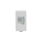 FANTON 82882-39 Lampada LED di emergenza da incasso con funzionamento SE/SA 1 modulo con aggancio KEYSTONE e batteria sostituibile - supporti VIMAR PLANA