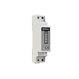 Plikc - Contatore di energia elettrica monofase a 6 cifre - analogico - modulare EXO-A