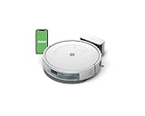 iRobot Roomba Combo Essential, Robot Aspirapolvere Lavapavimenti, Potente Aspirazione e Pulizia, Sistema di Pulizia a 4 fasi, Tre Livelli di Aspirazione, Controllabile Tramite App, Bianco