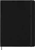 Moleskine Smart Notebook, Smart Writing System, Notebook Digitale con Copertina Rigida, Pagine a Righe e Chiusura Elastica, Formato Extra Large 19 x 25 cm, Colore Nero