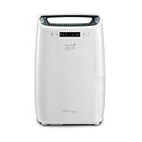 De’Longhi Tasciugo AriaDry Multi - Deumidificatore Casa Portatile, Sistema di Filtrazione a 3 Azioni, Assorbi Umidità 16L/Giorno, Asciugabiancheria, Antimuffa, Bassa Rumorosità, Bianco (DEXD216RF)