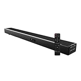 TECHMADE Soundbar TV Bluetooth | Potenza max 120W, Bassi profondi, Audio Stereo | Bluetooth, AUX, HDMI ARC, Ottico (2.1)