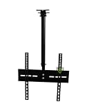 BRACCIO STAFFA da soffitto DA 20' A 55' POLLICI SUPPORTO PER IL SOFFITTO TV LED SMART TV Inclinabile, VESA 100x100 200x100 200x200 300x300 200x400 300x400mm 400x400 50' 47' 42' 37' 27' 24'