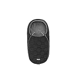 Sacco Invernale Neonato Inglesina Newborn, Imbottito, Caldo e Confortevole, Per Carrozzina e Ovetto Inglesina, Protezione Freddo, Vulcan Black