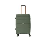 R Roncato Trolley AVIATOR realizzato in POLIPROPILENE (VERDE/ARANCIO, M)