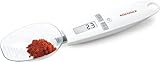 Soehnle Cooking Star Bilancia cucina digitale a cucchiaio, Bilancia da cucina con ripartizione a 0,1 g e portata max di 500 g, Bilancia pesa alimenti