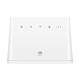 Huawei B311-211- Router 4G Wireless LTE 150 MBps, WiFi Mobile, con 1 Porta GE LAN/WAN, WiFi da 300 MBps di Velocità, Bianco
