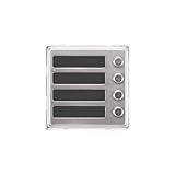 URMET 1148/14 MODULO SINTHESI S2 IN ALLUMINIO ANODIZZATO COLOR ACCIAIO LUCIDO CO