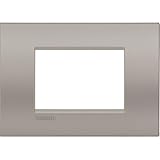 Bticino Placca Livinglight Air 3 Moduli, Sabbia