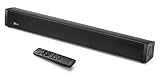 TELE System Soundbar TS5430W SONIC 30W Bluetooth 5.0, 12V con HDMI ARC, AUX, USB, per TV e Camper – Audio Potente, Design Compatto, Cavo Auto Incluso, Lettore Multimediale, Telecomando