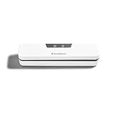 FoodSaver Everyday - Macchina sottovuoto per alimenti, mantiene la freschezza del cibo | Dispositivo per sottovuoto con design compatto | Con 5 sacchetti per sottovuoto (0,94L & 3,78L) | VS0290X