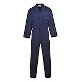 Portwest S999 Tuta Da Lavoro In Policotone Euro Workwear Per Uomo Blu Navy, XXL