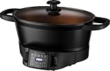 Russell Hobbs Multicooker 6.5 L - 8 Funzioni di Cottura Tra Cui Cottura Lenta, a Vapore, Cuociriso, Sottovuoto, Arrosto - Dispaly Digitale, Pentola Lavabile in Lavastoviglie 28270-56