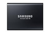 Samsung Memorie T5 da 1 TB, USB 3.1 Gen 2, SSD Esterno Portatile, Nero (MU-PA1T0B)