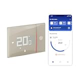 BTICINO SXM8002 Termostato WiFi Smarther2 with Netatmo, Termostato Caldaia da Incasso, Controllo anche da Remoto con App, Alexa, Google Assistant, Apple HomeKit, Programmabile, Risparmio Energetico