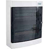 Kopp scatola di giunzione con porta 2 di Fila per 24 Pole, 1 pezzi, grigio/nero, 350912048