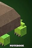 Notebook: 3d Rendering Of A Cute Low Poly Turtle Perfect For Eve , Journal for Writing, College Ruled Size 6' x 9', 110 Pages