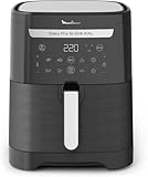 Moulinex Easy Fry & Grill XXL Friggitrice ad Aria, 6,5Litri/2Kg, 2 Pietanze in 1, Cottura ad Aria e Griglia, Capacità fino a 8 Persone,1830W, 8 Programmi, App Ricette, EZ8018