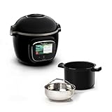 Moulinex CE9028 Cookeo Touch WiFi Multicooker, Touch Screen Interattivo, 1600W, Capacità 6L, Robot da Cucina Multifunzione con 13 Programmi Automatici, Ricette Pronte in Meno di 10 Minuti