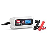 Telwin Defender 12 Caricabatterie Mantenitore di Carica Elettronico 6/12V per Auto e Moto, Display LCD, Carica Automatica, Tecnologia TRONIC, Compatto, IP54