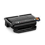 Moulinex Optigrill+ XL, Griglia Elettrica da Interno Ideale per Cucinare Carne, Pesce e Verdure, Indicatore di Cottura, 9 Programmi Automatici, Piastre Antiaderenti Facile da Pulire, GI7278