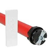 superrollo Motore Radio per tapparelle RM20MMB (SW60, 20 NM), con Telecomando, Motore Tubolare con Controllo Radio, Superficie per tapparelle Fino a 6,5 m² (tapparelle Max. 40 kg), Set Completo per