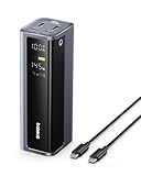 Baseus EnerGeek Powerbank 145W 20800mAh, Batteria Portatile con 2X USB-C PD 3.0 100W Max Ricarica Rapida, Display Digitale, Compatible with MacBook Pro, Dell, HP, SteamDeck, iPhone 16/15/14, Samsung