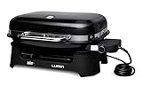 Weber Lumin Barbecue Elettrico/rosolare, affumicare, cuocere a Vapore, Cucinare e Mantenere in Caldo, Fino a 315 °C, Superficie di Cottura 33 × 49 cm, Nero (92010953)