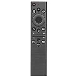 Telecomando Vocale BN59-01385A Compatibile Con Samsung Smart Curved Frame QLED LCD 8K 4K TV MU8000 MU9000 NU8000 TU7000 TU8000 Sostituzione Controllore Con NETFLIX PrimeVideo TV Plus Pulsanti