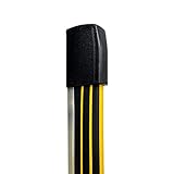 Dieffematic Costa Bordo Sensibile per Automazione Cancelli - Sicurezza Attiva 2.5 mt - H 70 mm Giallo/Nero
