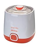 Ariete Yogurella Contenitore Per Macchina E Capacità Di Un Litro Per Yogurt, â€ŽBianco Arancione