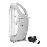 VELAMP IR160EVO - Lampada di Emergenza Portatile Ricaricabile, LED, Super Luminosa (320 lumen), con Caricabatteria Esterno, Sicura, Leggera e Compatta