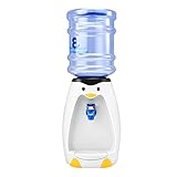GJCrafts Distributore di acqua con serbatoio di 2,5L, Mini Pinguino Carino Dispenser per Bambini in Dormitorio Studenti a Casa 8 Bicchieri d'Acqua