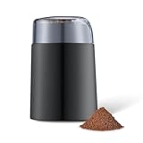 Amazon Basics Macinacaffè elettrico, nero